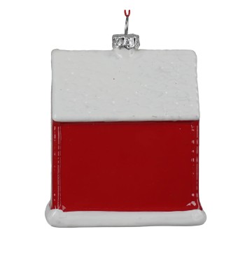 Casetta Natalizia da Appendere H.9,3 cm