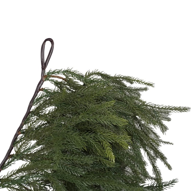 Swag Natalizio Verde in PE 180x40 cm