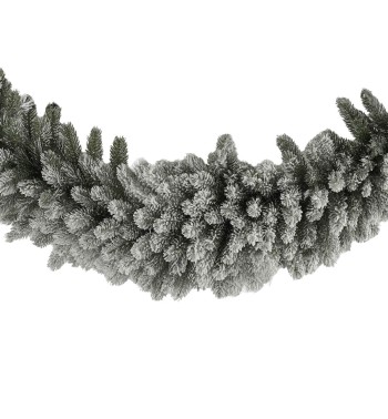 Swag Natalizio Innevato da 240 cm in PE