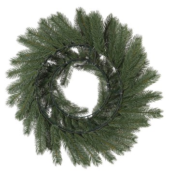 Ghirlanda Natalizia Verde D.60 cm in PE