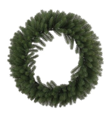 Ghirlanda Natalizia Verde D.100 cm in PE