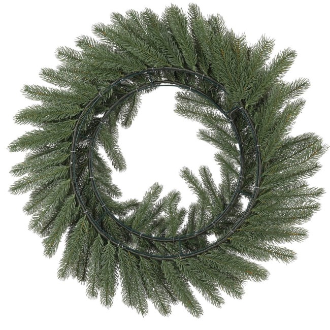 Ghirlanda Natalizia Verde D.100 cm in PE