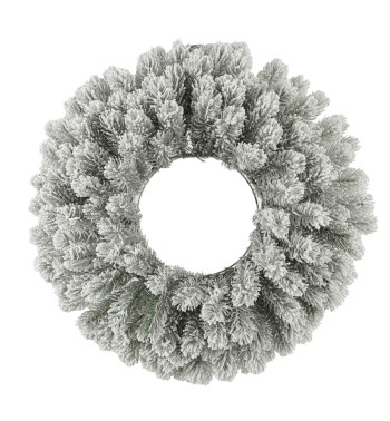 Ghirlanda Natalizia Innevata D.60 cm in PE