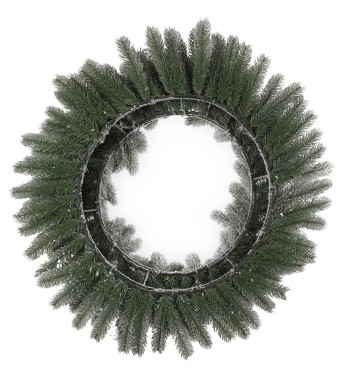 Ghirlanda Natalizia Innevata D.80 cm in PE