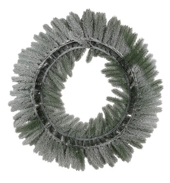 Ghirlanda Natalizia Innevata D.100 cm in PE
