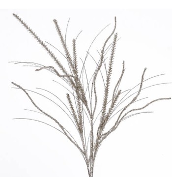 Rametto Natalizio Glitterato Champagne da 85 cm