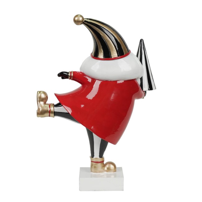 Babbo Natale Natalizio in Resina 3 Modelli