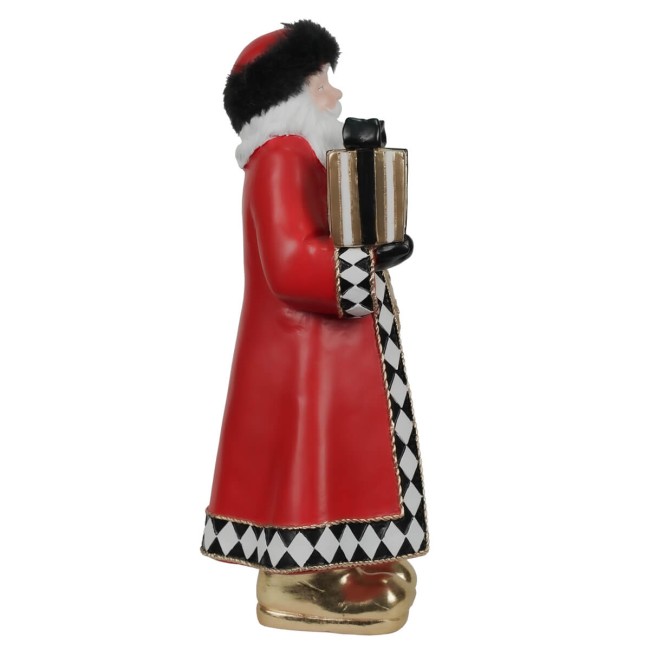 Babbo Natale Decorativo in Resina H.30 cm