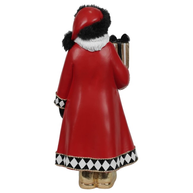 Babbo Natale Decorativo in Resina H.30 cm