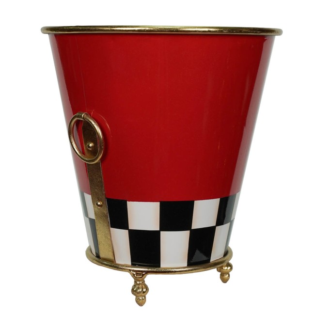 Vaso Natalizio in Metallo 2 Misure