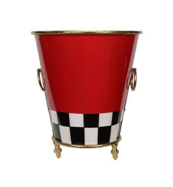 Vaso Natalizio in Metallo 2 Misure