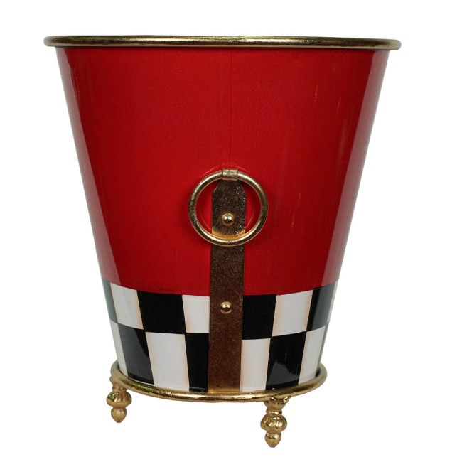 Vaso Natalizio in Metallo 2 Misure