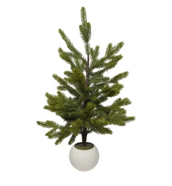 Alberello Natalizio con Vaso in PE 3 Misure