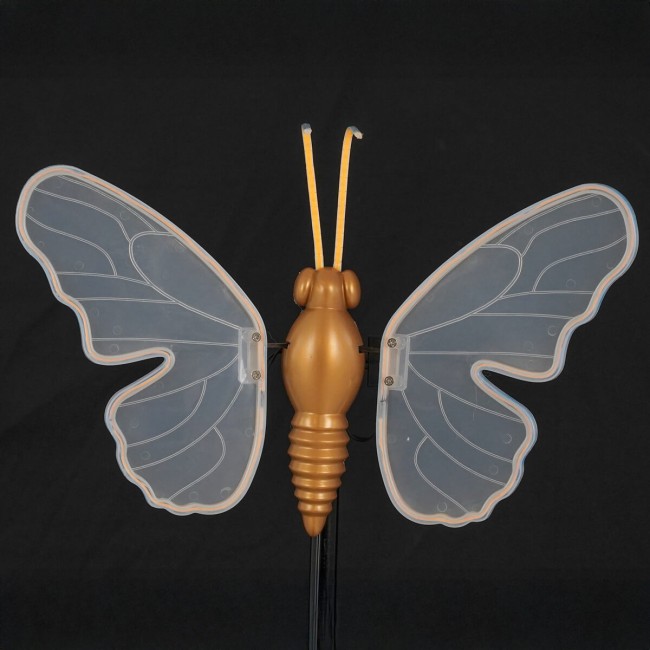 Farfalla Natalizia Luminosa con Movimento 2 Misure