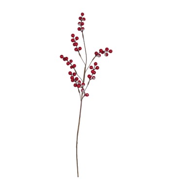 Rametto Natalizio di Bacche H.70 cm