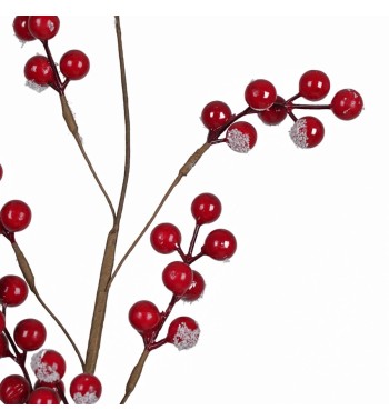 Rametto Natalizio di Bacche H.70 cm
