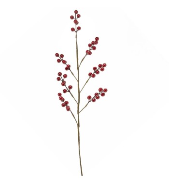 Rametto Natalizio di Bacche H.70 cm