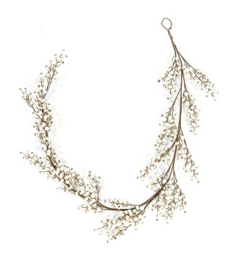 Tralcio Natalizio con Bacche e Gancio L.180 cm