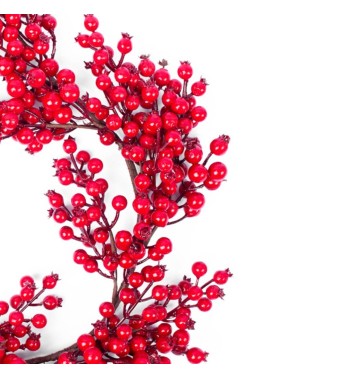 Ghirlanda Natalizia di Bacche D.50 cm