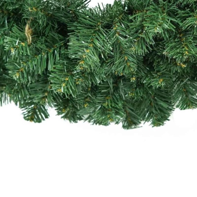 Ghirlanda Natalizia Verde in Pvc D.61 cm
