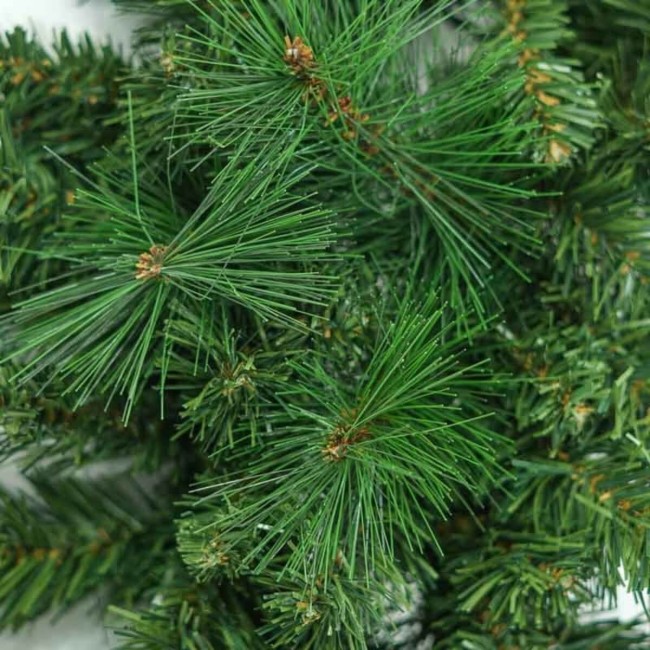 Ghirlanda Natalizia Verde in Pvc D.61 cm