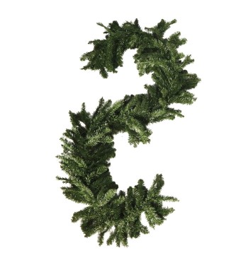 Tralcio Natalizio Verde in Pvc 270x45 cm