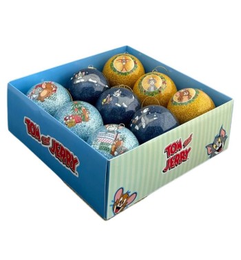 Box 9 Palline di Natale Tom & Jerry Disney