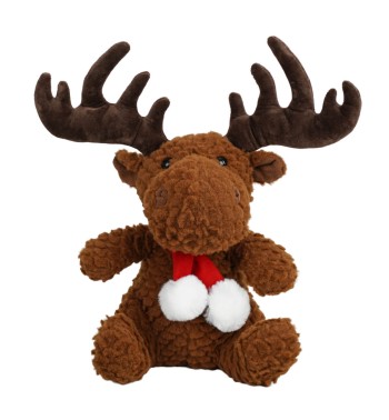 Peluche Renna Natalizia Marrone 2 Misure