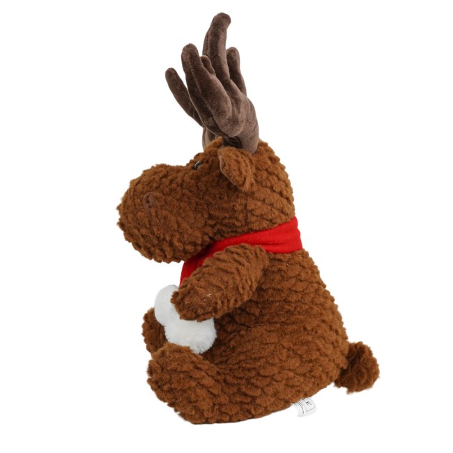 Peluche Renna Natalizia Marrone 2 Misure