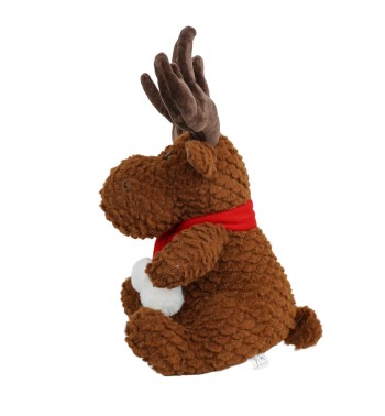 Peluche Renna Natalizia Marrone 2 Misure