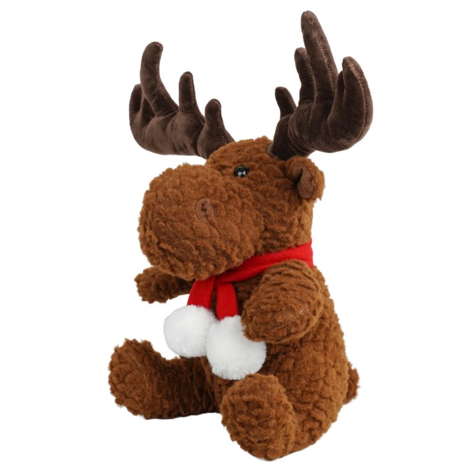 Peluche Renna Natalizia Marrone 2 Misure