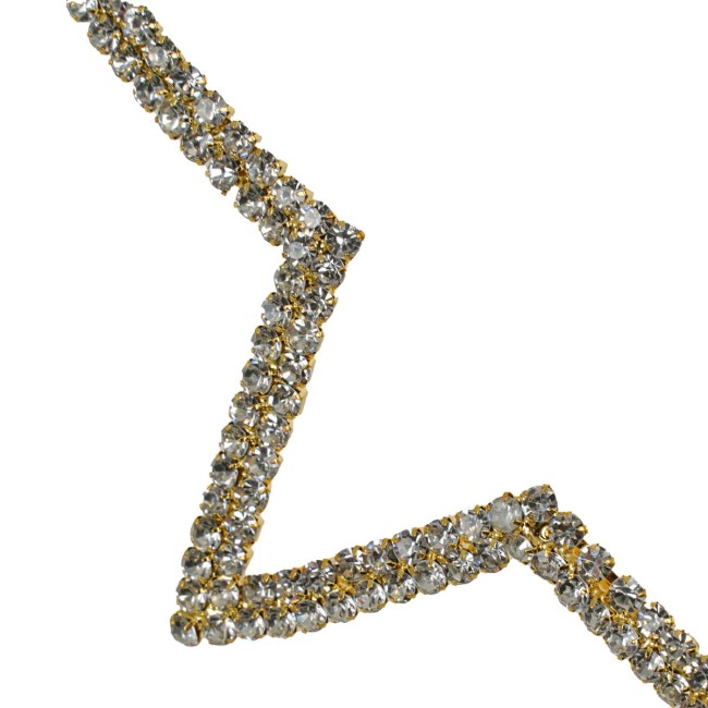 Stella Natalizia da Appendere con Strass