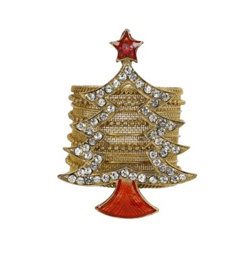 Ferma Tovaglioli Natalizi con Alberello 2 Modelli