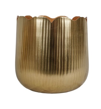 Vaso in Metallo Oro 2 Misure