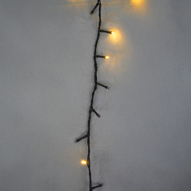 Catena Luminosa 1000 Flash Cavo Verde Bianco Naturale 50 m