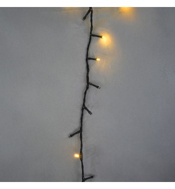 Catena Luminosa 1000 Flash Cavo Verde Bianco Naturale 50 m