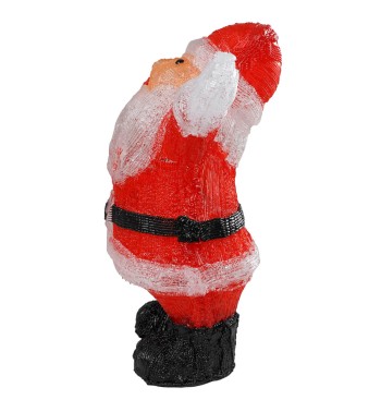 Babbo Natale Luminoso con Led in Acrilico 2 Modelli