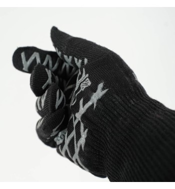 Guantone da Cucina e BBQ in Cotone e Silicone Antiscivolo