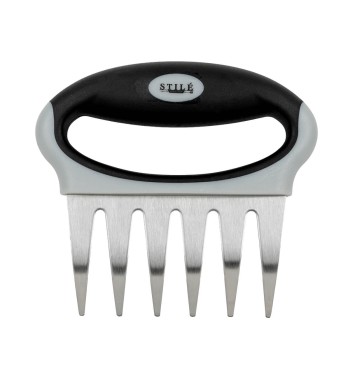 Set 2 Accessori per Sfilacciare la Carne in Acciaio Inox