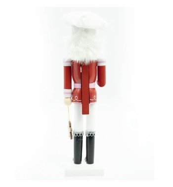 Schiaccianoci Chef Natalizio in Legno H.36 cm