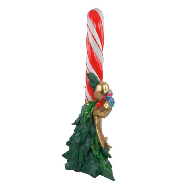 Scultura Bastoncino Natalizio in Resina H.136,5 cm