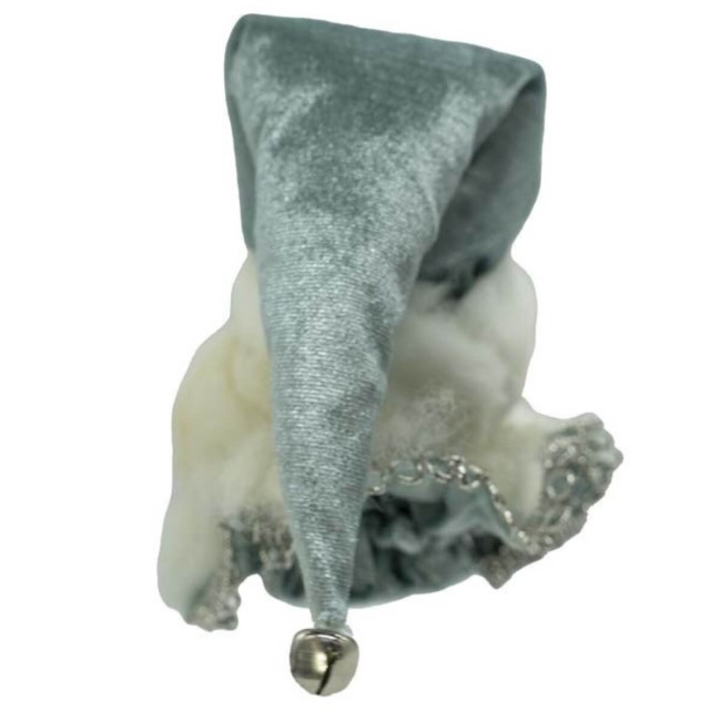 Testa di Babbo Natale da Appendere H.13 cm