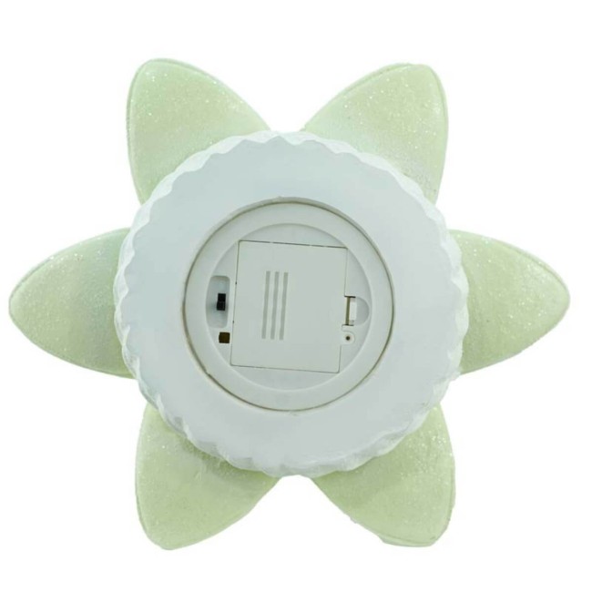 Alberello Natalizio di Marzapane con Luci Led in Resina H.42,3 cm