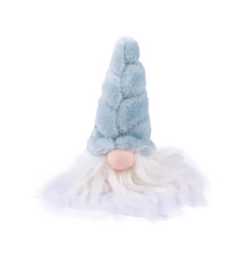 Testa di Gnomo Natalizia da Appoggio 4 Colori H.9 cm