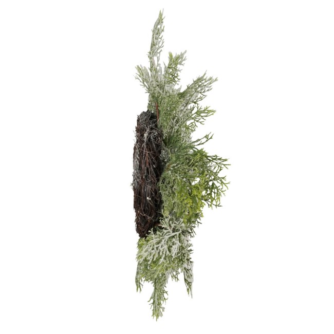 Ghirlanda Natalizia di Pino Innevato D.45 cm