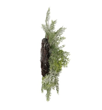 Ghirlanda Natalizia di Pino Innevato D.45 cm