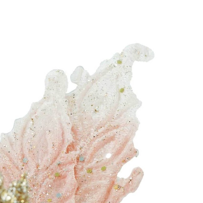 Fiore in Velluto con Decori D.20xL.38 cm