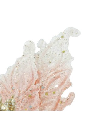 Fiore in Velluto con Decori D.20xL.38 cm