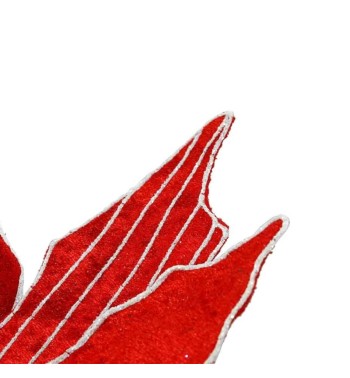 Fiore in Velluto con Decori D.20xL.38 cm