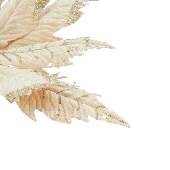 Fiore in Velluto con Decori D.20xL.38 cm